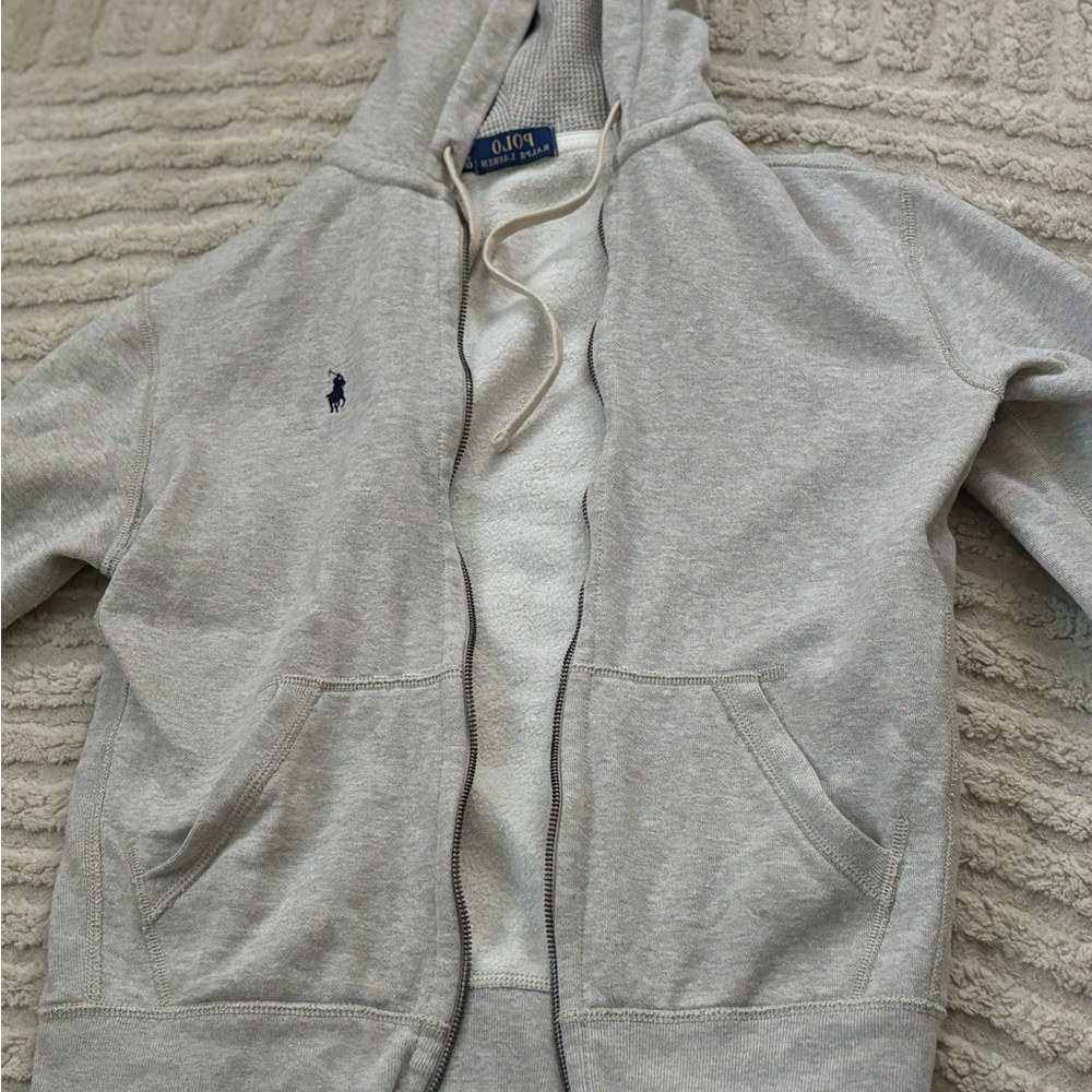 Ralph Lauren fleece full zip hoodie
